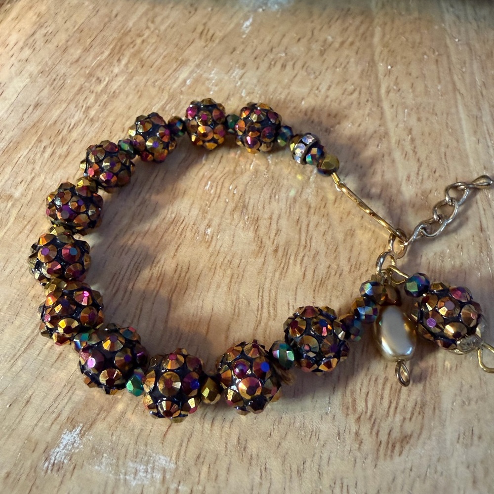 Dazzling Multicolor Beaded Bracelet